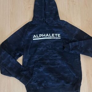 Alphalete Navy Camo Hoodie